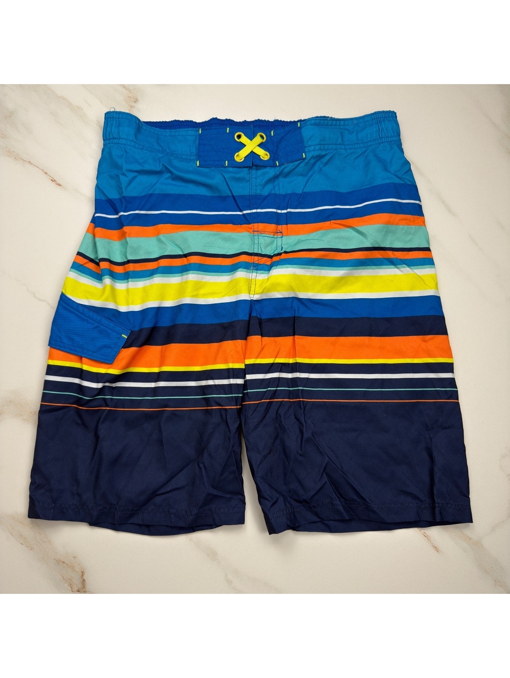 Cat & Jack Swim Trunks Multi Color - Boys XL Husky